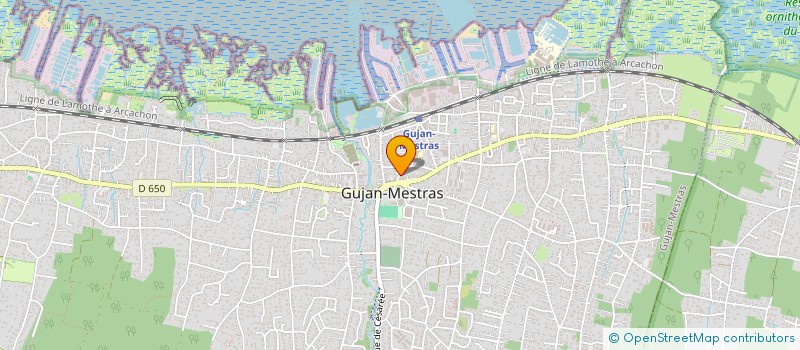 localisation de l'entreprise LAMIDOU  GUJAN-MESTRAS