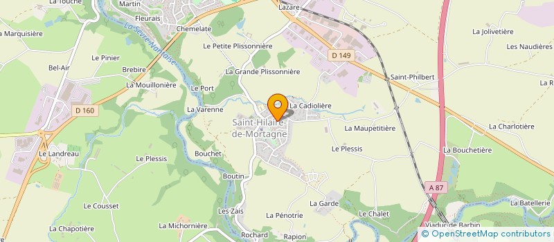 localisation de l'entreprise LAMIFA  MORTAGNE-SUR-SEVRE