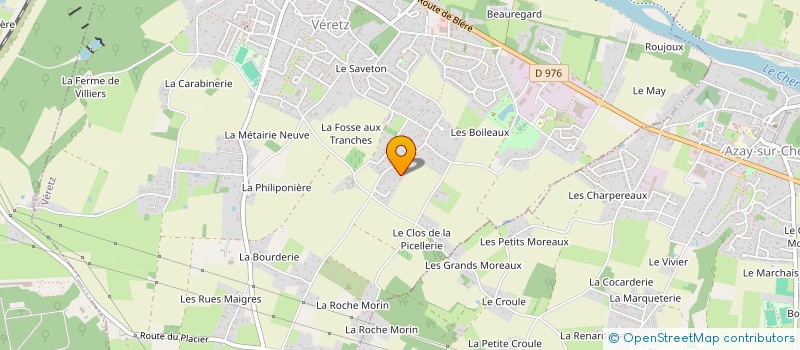 localisation de l'entreprise LAMIGE  VERETZ