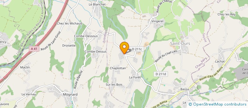 localisation de l'entreprise LAMILOSA  SAINT-OURS