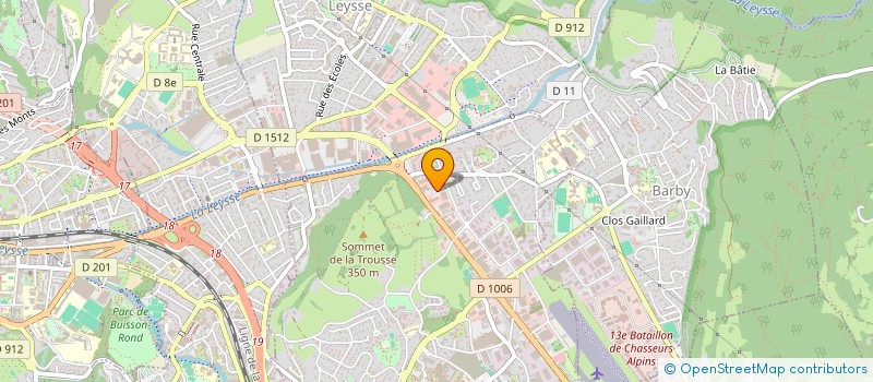 localisation de l'entreprise LAMIMAX  LA RAVOIRE