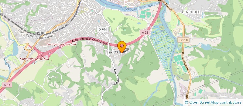 localisation de l'entreprise LAMINAK  CIBOURE