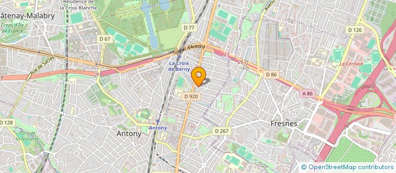 localisation de l'entreprise LAMINAK.CONSEIL à ANTONY