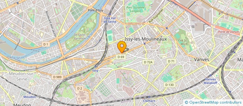 localisation de l'entreprise LAMINE DRAME AGENCE NUMERO 8 à ISSY-LES-MOULINEAUX
