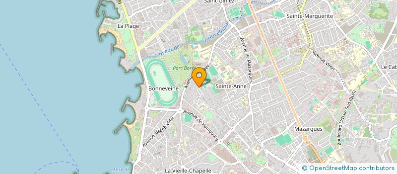 localisation de l'entreprise LAMINO à MARSEILLE 8EME