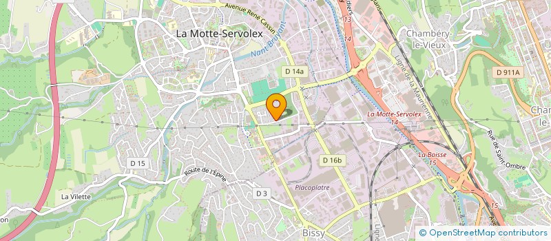 localisation de l'entreprise LAMIPA  LA MOTTE-SERVOLEX