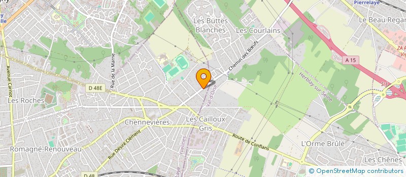 localisation de l'entreprise LAMLPCX  CONFLANS-SAINTE-HONORINE