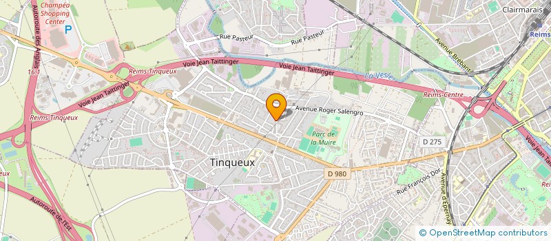 localisation de l'entreprise LAMLY CONSEIL SARL  TINQUEUX