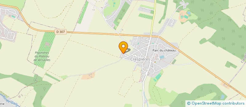 localisation de l'entreprise LAMMENS INVEST  CRESPIERES