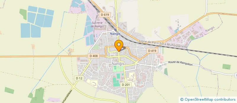 localisation de l'entreprise LAMMERT SARL à NANGIS