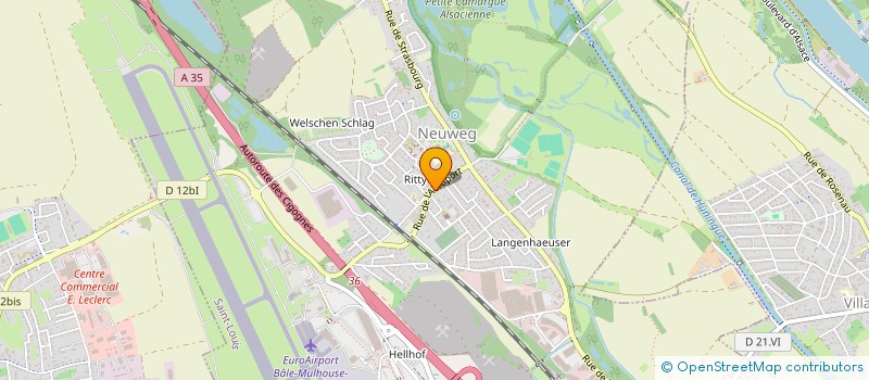 localisation de l'entreprise LAMMS  SAINT-LOUIS