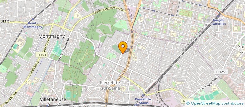 localisation de l'entreprise LAMMY  PIERREFITTE-SUR-SEINE