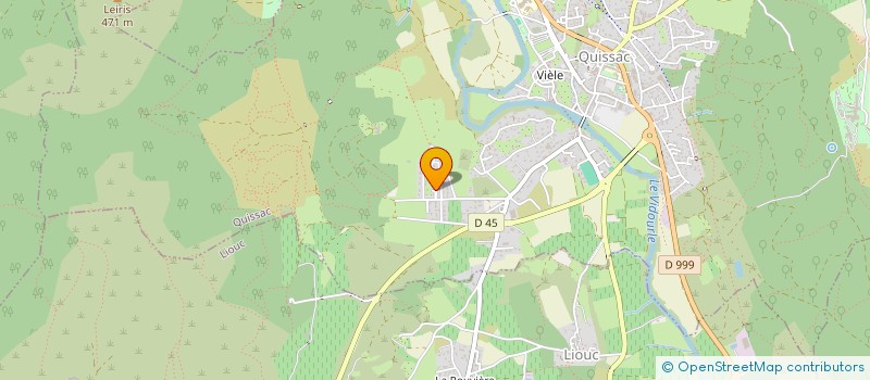 localisation de l'entreprise LAMOGOYA  QUISSAC