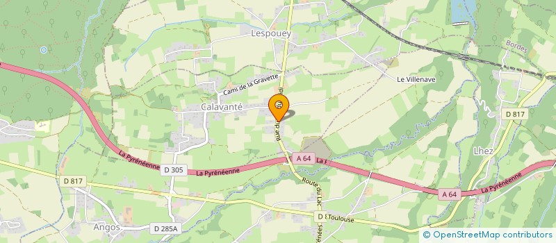 localisation de l'entreprise LAMON ET SON  POUMAROUS