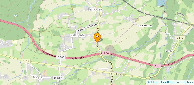 localisation de l'entreprise LAMON SON  POUMAROUS