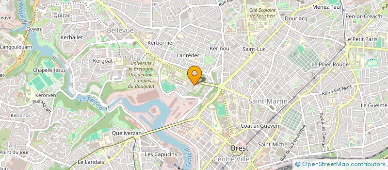 localisation de l'entreprise LAMOOT à BREST