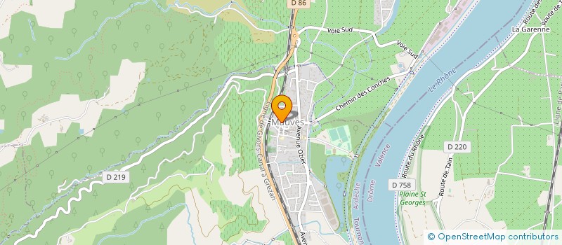 localisation de l'entreprise LAMORENA  MAUVES