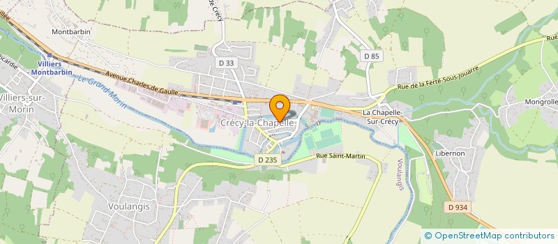 localisation de l'entreprise LAMOTE  CRECY-LA-CHAPELLE