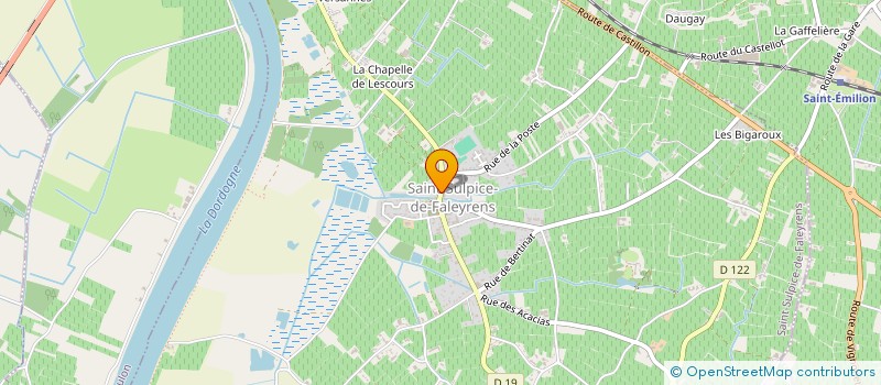 localisation de l'entreprise LAMOTHE  SAINT-SULPICE-DE-FALEYRENS