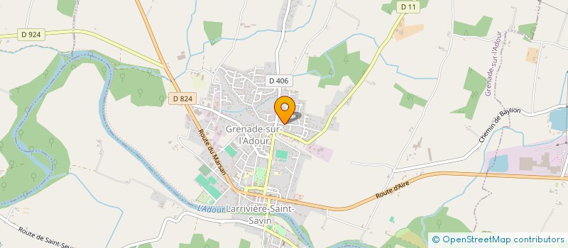 localisation de l'entreprise LAMOTHE  GRENADE-SUR-L'ADOUR