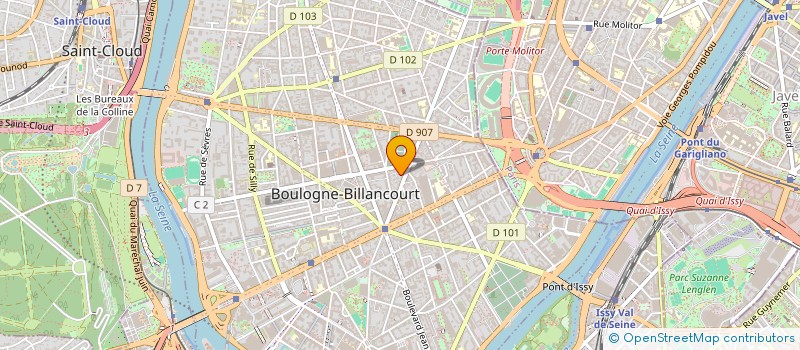 localisation de l'entreprise LAMOTHE COMPAGNIE à BOULOGNE-BILLANCOURT