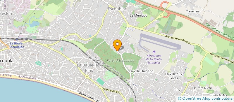 localisation de l'entreprise LAMOTTE BATIMENT  LA BAULE-ESCOUBLAC