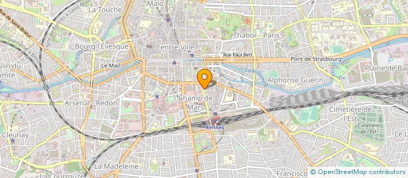 localisation de l'entreprise LAMOTTE CONSTRUCTEUR  ST JACQUES DE LA LANDE