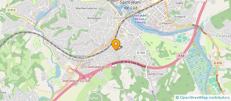localisation de l'entreprise LAMOTTE DISTRIBUTION à CIBOURE