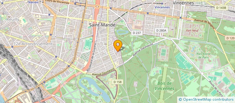 localisation de l'entreprise LAMOTTE PROPERTY  SAINT-MANDE