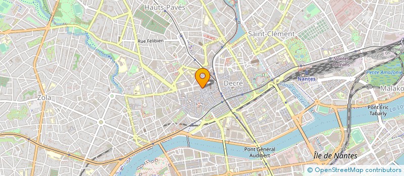 localisation de l'entreprise LAMOUCHE à NANTES