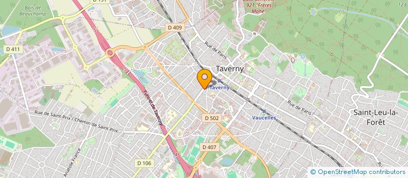 localisation de l'entreprise LAMOUCHE à TAVERNY