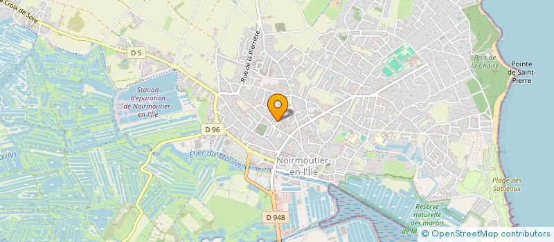 localisation de l'entreprise LAMOUR BRUNO  NOIRMOUTIER-EN-L'ILE