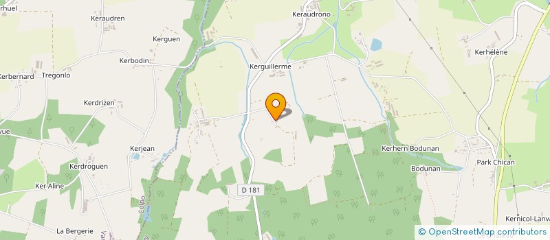 localisation de l'entreprise LAMOUR DU JARDIN  SAINT-JEAN-BREVELAY