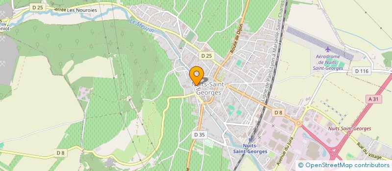 localisation de l'entreprise LAMOURE & MARIOTTE  NUITS-SAINT-GEORGES