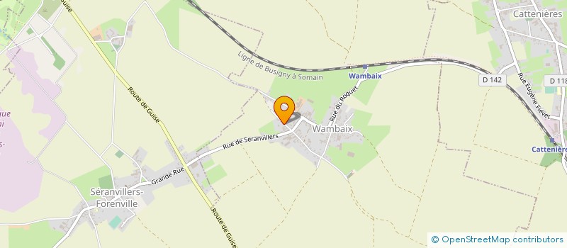 localisation de l'entreprise LAMOURET VIANDES  WAMBAIX