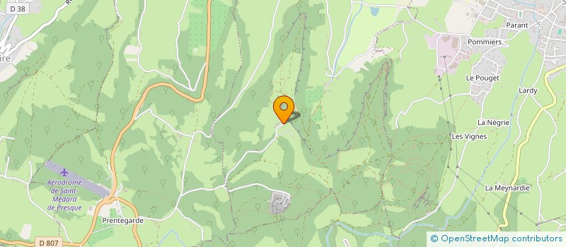 localisation de l'entreprise LAMOUROUX VINCENT ENERGIE  SAINT-JEAN-LESPINASSE