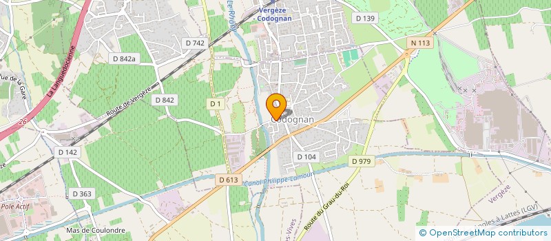 localisation de l'entreprise LAMOUSTIQUAIRE ET CLEAN PANNEAU à CODOGNAN