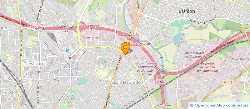 localisation de l'entreprise LAMP'ELEC à TOULOUSE
