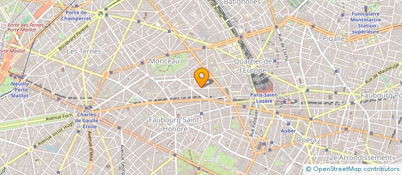 localisation de l'entreprise LAMP INVEST  PARIS