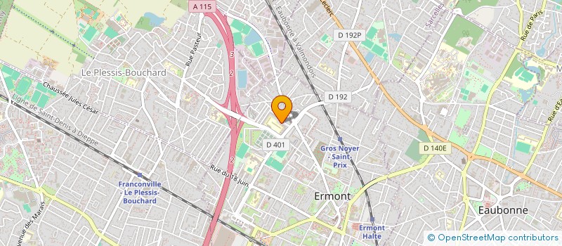 localisation de l'entreprise LAMPADOPHORE à PANAZOL