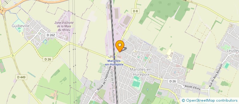 localisation de l'entreprise LAMPALING SOCIAL  MAROLLES-EN-HUREPOIX