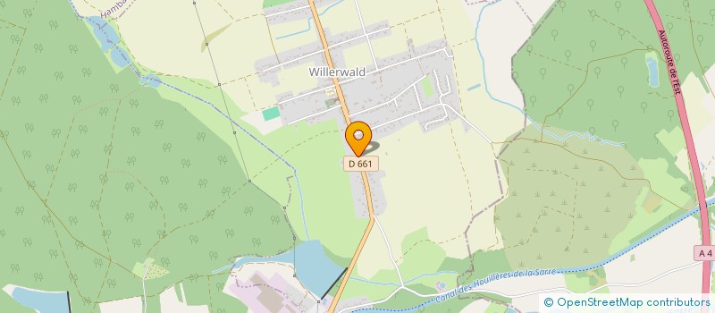 localisation de l'entreprise LAMPERT  WILLERWALD