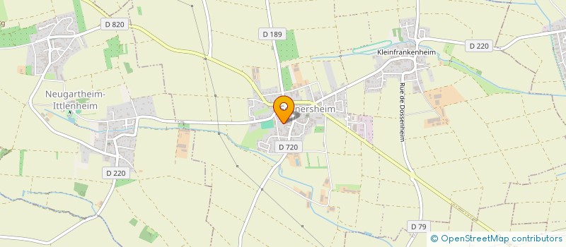 localisation de l'entreprise LAMPERT-GEISSLER  SCHNERSHEIM