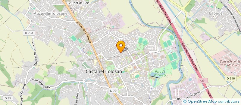localisation de l'entreprise LAMPIE à CASTANET-TOLOSAN