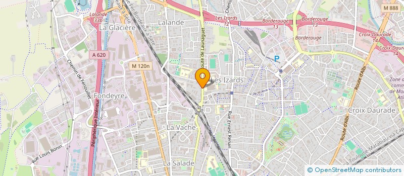 localisation de l'entreprise LAMPIERRE à TOULOUSE
