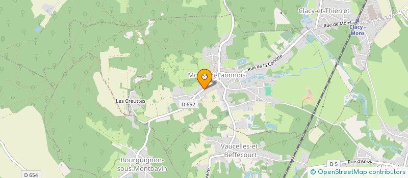 localisation de l'entreprise LAMPION  MONS-EN-LAONNOIS