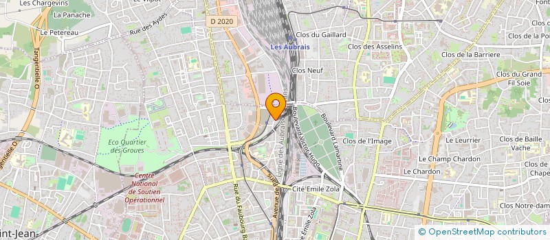 localisation de l'entreprise LAMRE à ORLEANS
