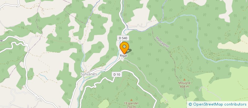 localisation de l'entreprise LAMRI  SYLVANES