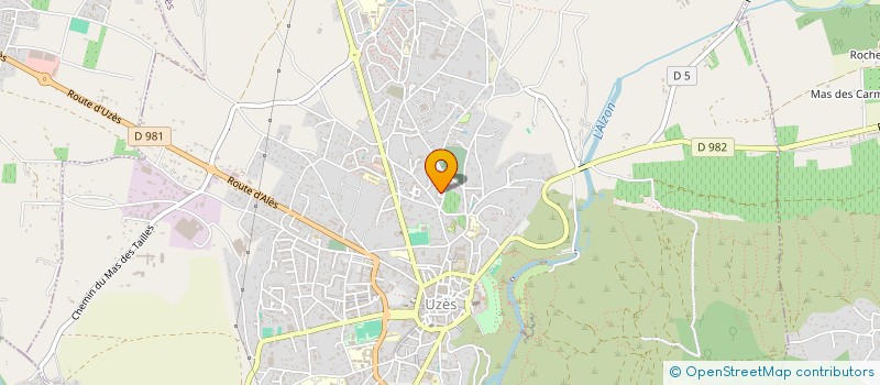 localisation de l'entreprise LAMRI BOIS SARL  UZES