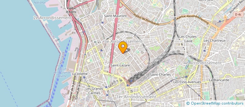 localisation de l'entreprise LAMRI PROTECT à MARSEILLE